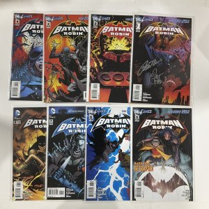 BATMAN AND ROBIN VOLUME 2 NEW 52 1-14 + ANNUAL 1 LOT OF 25 SOME SIGMED NM DC