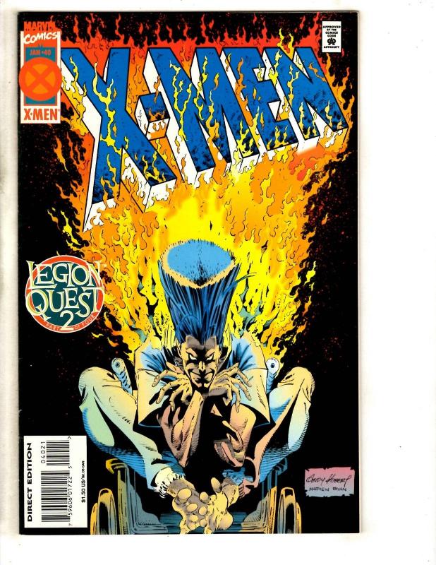 10 X-Men Marvel Comic Books # 31 32 33 37 40 41 42 43 44 50 Gambit Wolverine JD2