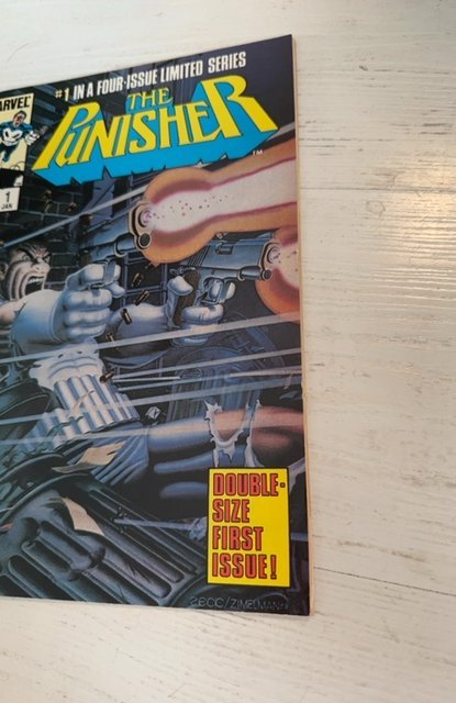 The Punisher #1 (1986)first punisher solo sorties limted
