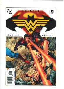 Trinity #15 NM- 9.2 DC 2008 Superman, Batman & Wonder Woman Jim Lee Cover 