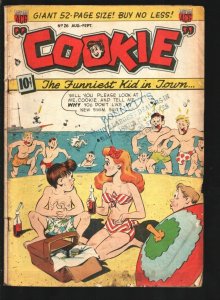 Cookie #26 1950-ACG-Swimsuit cover gag-Scarlet O'Hara in Hollywood-The Girl ...