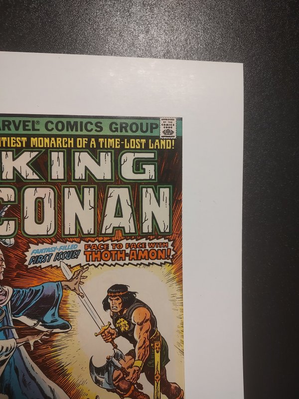 KING CONAN #1 The Witch of the Mists Written by Roy Thomas (1980) Thoth-Amon!
