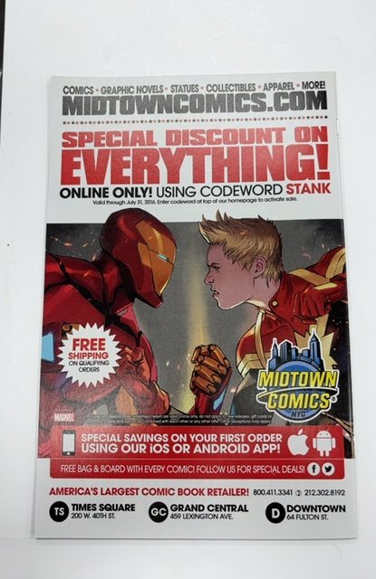 Invincible Iron Man #11 (2016)