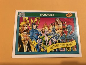 GUARDIANS OF THE GALAXY #84 : 1990 Marvel Universe Series 1 card, NM/M Rookies