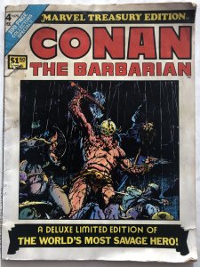 Conan the barbarian 4,marvel treasury edition BIG!!!barry Smith!!!