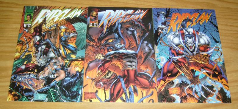 Ripclaw #1-3 VF/NM complete series - cyberforce spin-off - image comics set 2