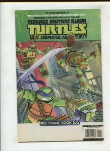TMNT NEW ANIMATED ADVENTURES FREE COMIC BOOK DAY (9.2) 2013