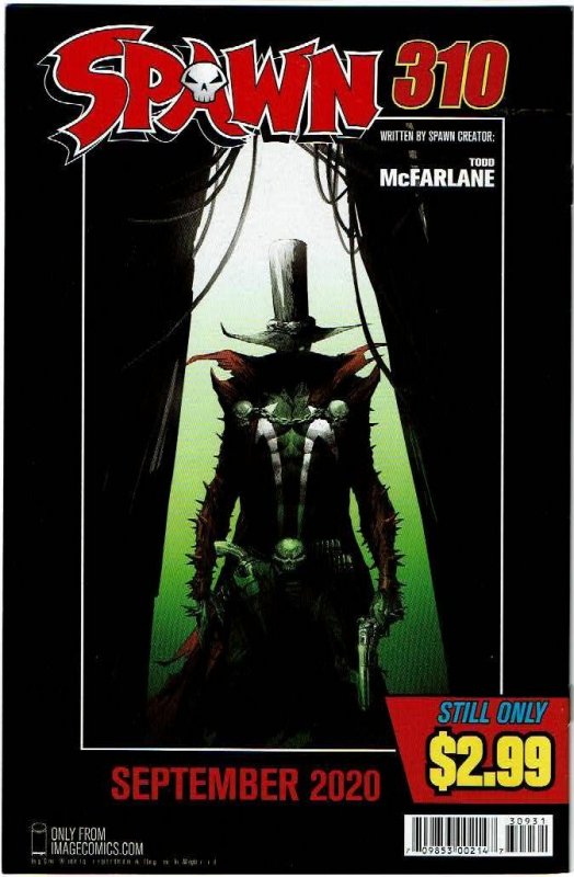 Spawn #309 Cover C (2020) NM