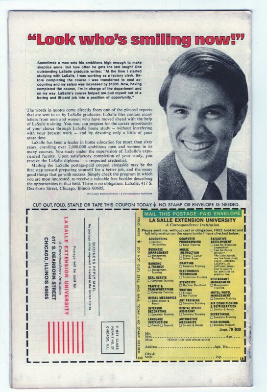 SGT. FURY #130 - 4.5 - OW