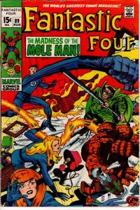 FANTASTIC FOUR #89 #90 #91 FINE $30.00