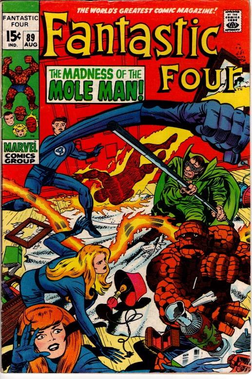 FANTASTIC FOUR #89 #90 #91 FINE $30.00