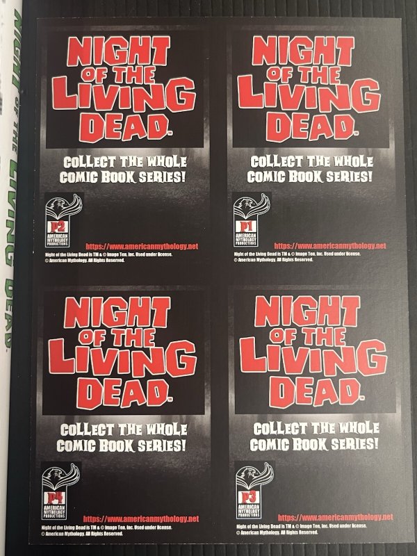 NIGHT OF THE LIVING DEAD COMPLETE COLLECTED HC (LTD TO 200) 3X SIGNED BOOKPLATE
