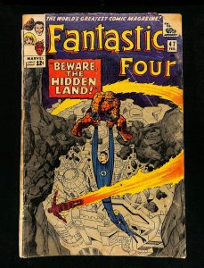 Fantastic Four #47 Lee Kirby 2nd Black Bolt!