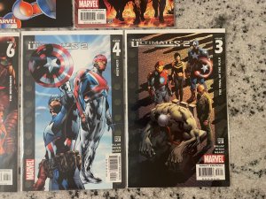 5 Marvel Comic Books Ultimates 2 3 4 6 + Nightmare 1 + Six 2 Avengers 28 J823