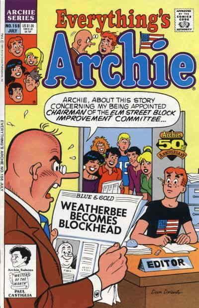 Everything’s Archie #156 VF/NM; Archie | save on shipping - details inside