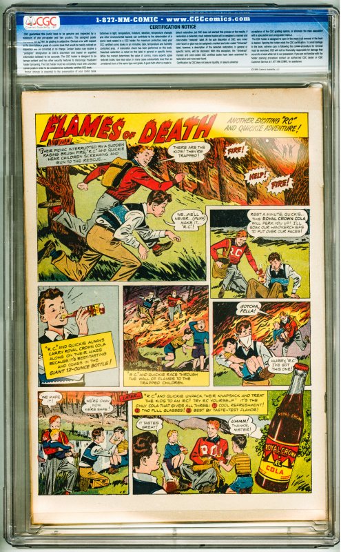 Adventures of Ozzie and Harriet #1 CGC 5.5! OWW Pages!