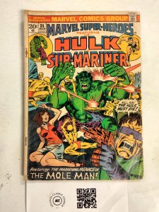 Marvel Super-Heroes #35 VG Marvel Comic Books Iron-Man Thor Avengers  11 HH34