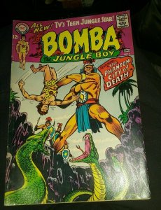 Bomba the Jungle Boy 1967 #2 girl collection dc comics silver age classic key