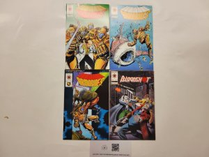 4 Valiant Comics #1 2 5 Armorines + #3 Bloodshot 48 TJ7