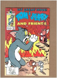 Tom & Jerry and Friends #1 Harvey Classics 1991 FN/VF 7.0 