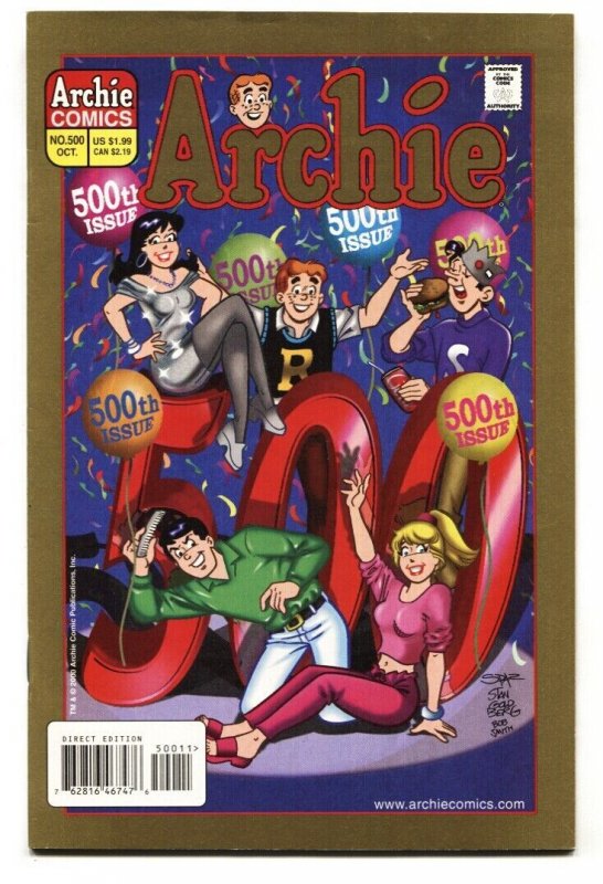 Archie Comics #500 2000- Goldberg cover VF/NM