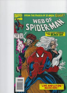 Web of Spider-Man #113 Newsstand - Deluxe Variant (1994)