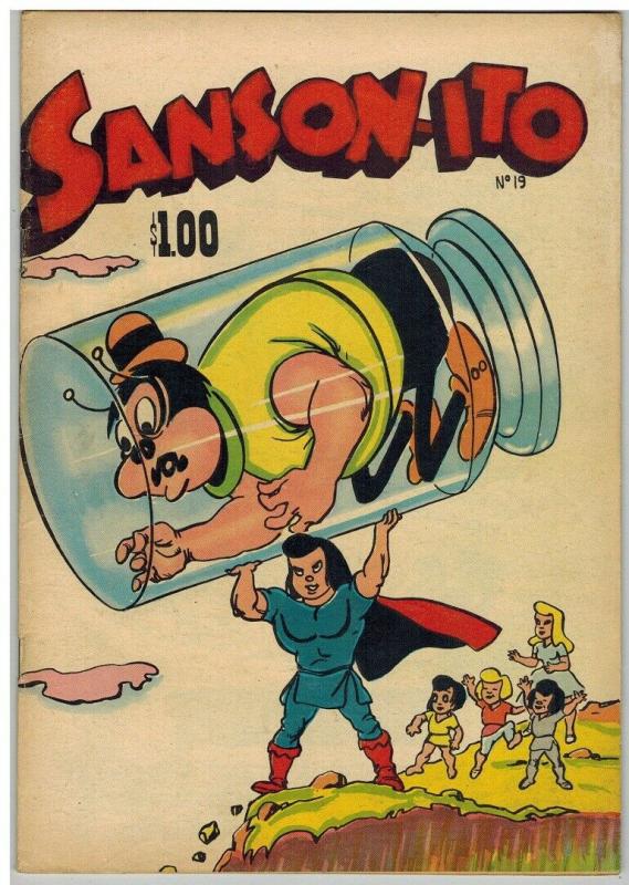 SANSONITO 19 VG-F Aug. 1959 (SPANISH)