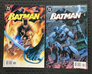 2003 BATMAN #616 & 617 NM- 9.2 Jim Lee / Hush Storyline / Ras Al Ghul
