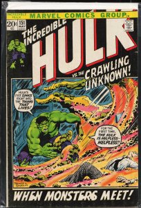 The Incredible Hulk #151 (1972) Hulk