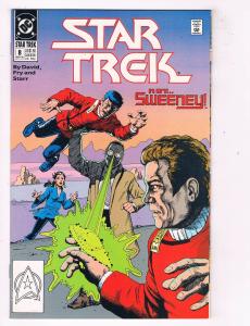 Star Trek #8 DC Comic Book (1989 2nd Series DC) Peter David HH1 