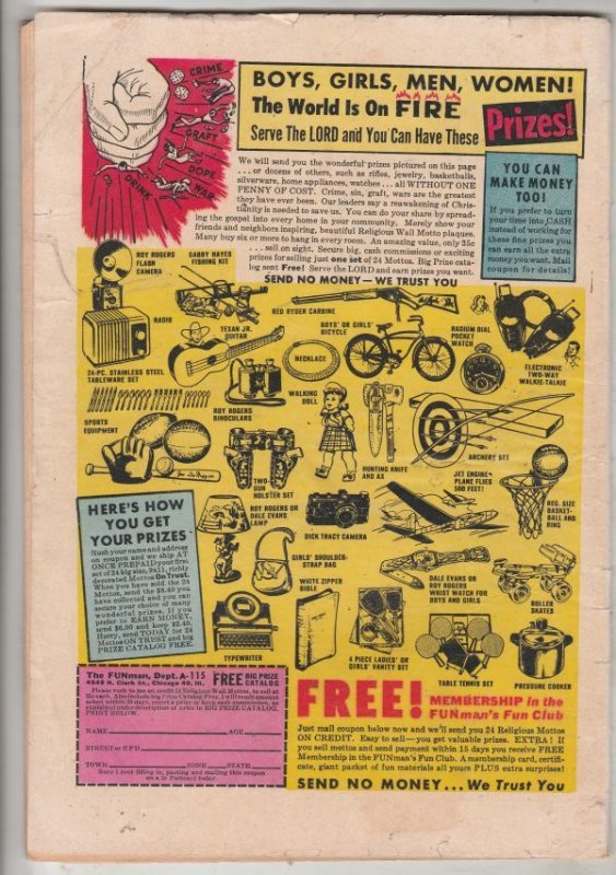 Durango Kid, The #27 (Jan-54) VG/FN+ Mid-Grade Durango Kid, Dan Brand and Tippi