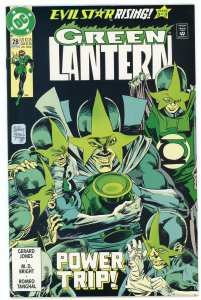 Green Lantern #28 (1990 v3) Evil Star Goldface  NM