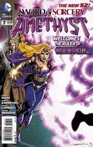 Sword of Sorcery (2013) #7 NM Aaron Lopresti DC Ft. Amethyst