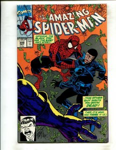 AMAZING SPIDER-MAN #349 (9.2) MAN OF STEAL!! 1991