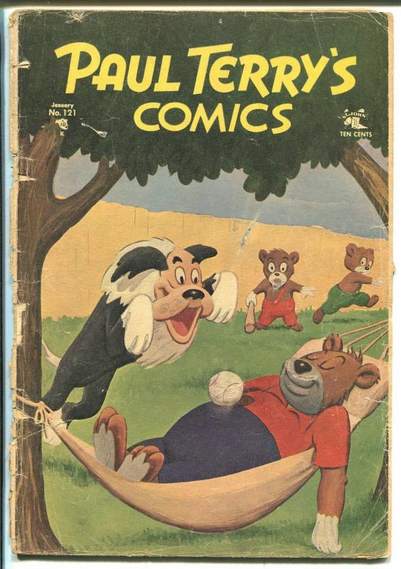 Paul Terry's Comics #121-1955-St John-Mighty Mouse-Heckle and Jeckle-FR