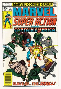 Marvel Super Action (1977) #6 FN Captain America, Red Skull