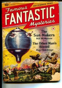 Famous Fantastic Mysteries-Pulps-12/1940-Ray Cummings-Will McMorrow