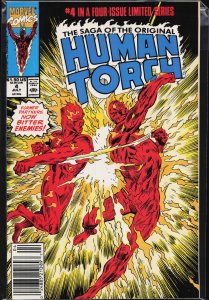 Saga of the Original Human Torch #4 (1990) Human Torch