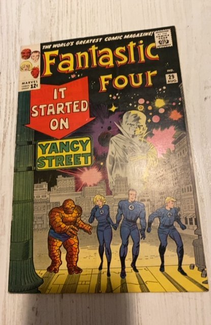 The X-Men #29 (1967)it started on Yancheng street iconic cover