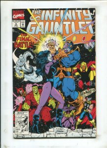 Infinity Gauntlet #6 - Direct Edition - Part 6 (9.2 OB) 1991