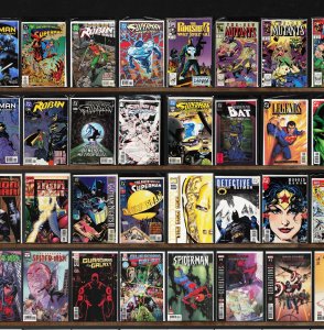 Huge Lot 150+ Comics with Green Lantern, Adventures Of Superman & More!