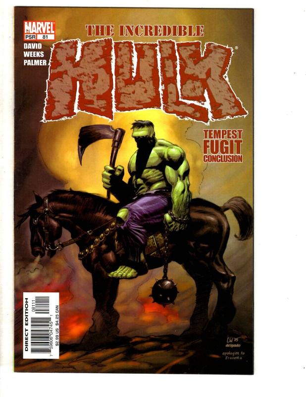 Lot Of 8 Incredible Hulk Marvel Comic Books # 51 52 54 61 62 63 64 81 CR35