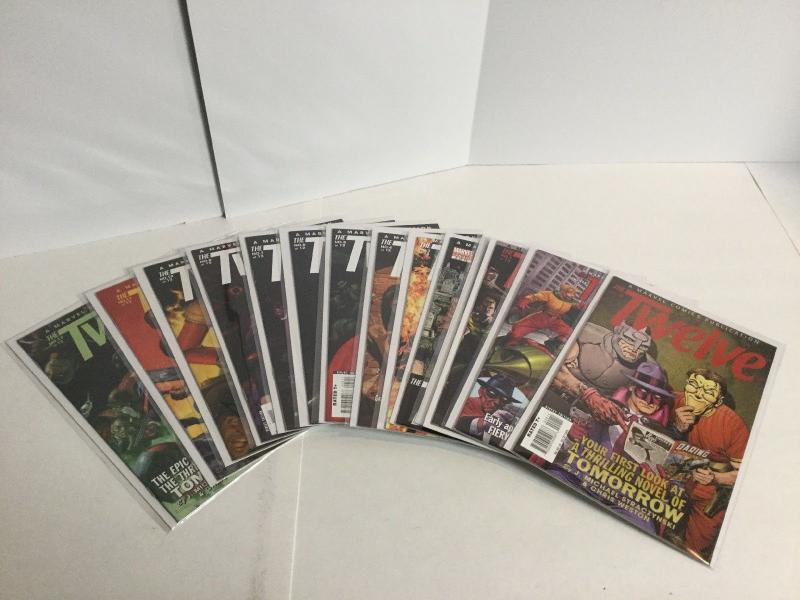 The Twelve 0 1/2 1-8 10-12 Lot Set Run Nm Near Mint Marvel Comics A42