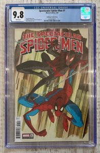 Spectacular Spider-Men #1 E - Sean Galloway Variant - CGC 9.8