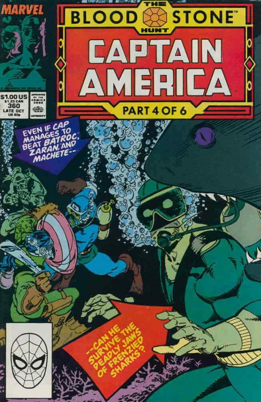 Captain America (1st Series) #360 FN; Marvel | save on shipping - details inside