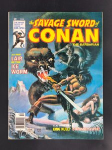 The Savage Sword of Conan #34 (1978) Roy Thomas/Mike Ploog King Kull Back-Story