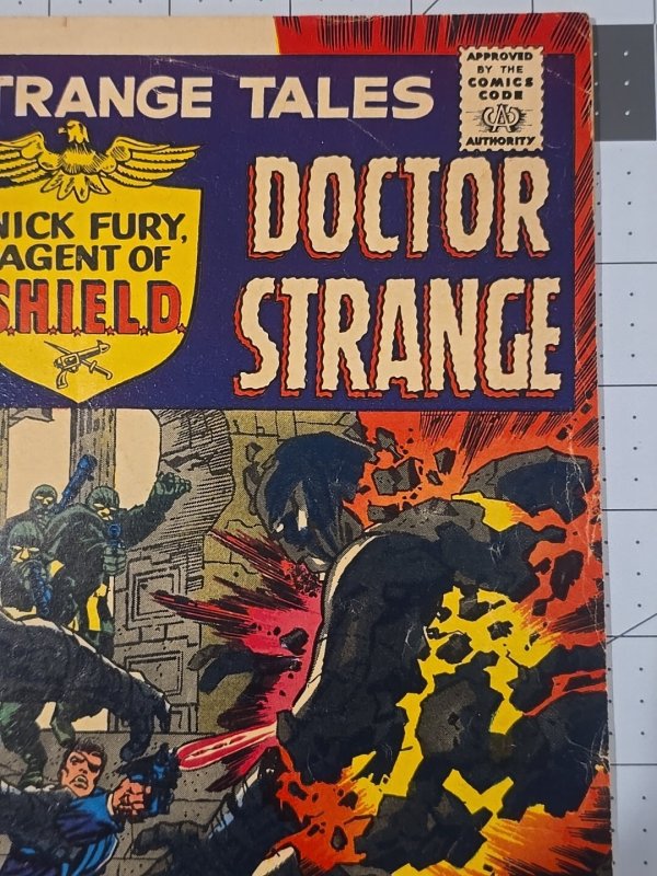 Strange Tales #151 ?-1st published artwork by Jim Steranko for Marvel Dec-1966
