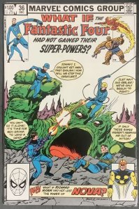 What If...? #36 (1982, Marvel) Fantastic Four. NM-