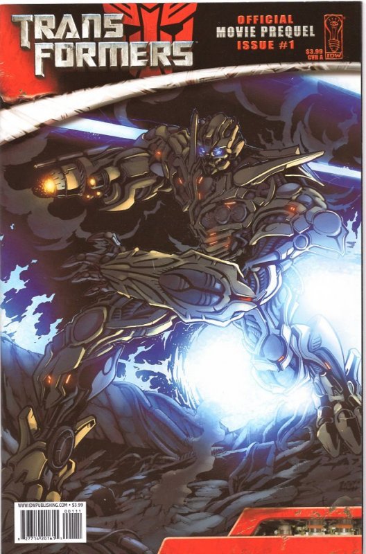 Transformers Movie Prequel 1 Cover A (2007) Comic Books Modern
