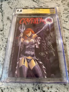 Cry For Dawn # 3 CGC Graded 9.8 Comic Book Signed 2X Linsner JSA Authentic JH25